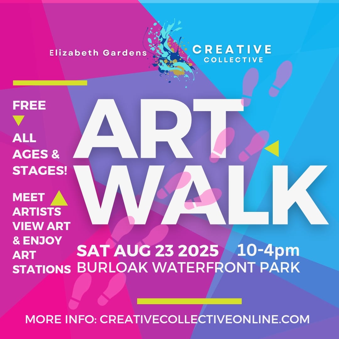 artwalk 2025 elizabeth gardens creative collective at burloak waterfront park august 23 2025