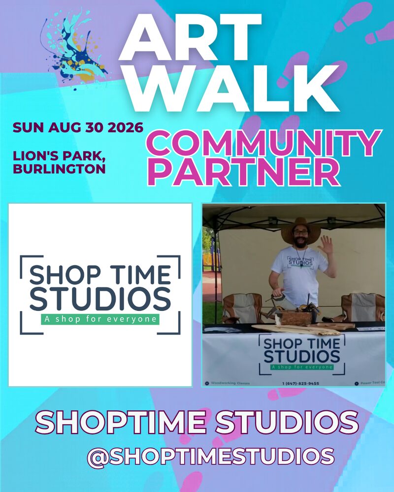 Thank you to ShopTime Studios — Art Walk 2026 community partner